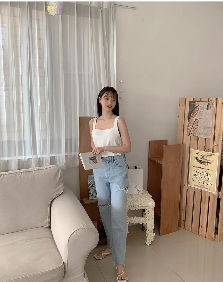 [44-120] [4만1천장 돌파♥] 데이픈 블라우스 나시(기본/크롭) 상세 이미지 98