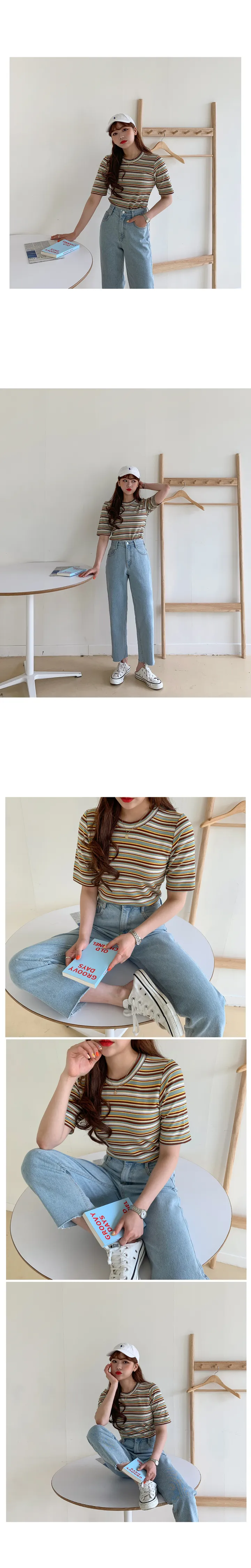 '당일발송'[landmade]인생핏키작녀썸머데님일자팬츠 (2color)'S-XL사이즈' 상세 이미지 63