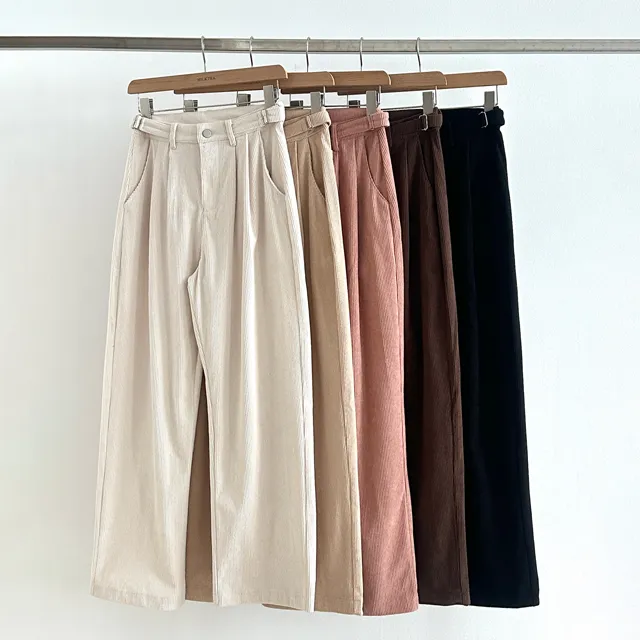 [~XL/3기장/허리조절!] 코듀로이 골덴 스트랩 코튼와이드팬츠 5color 상세 이미지 53