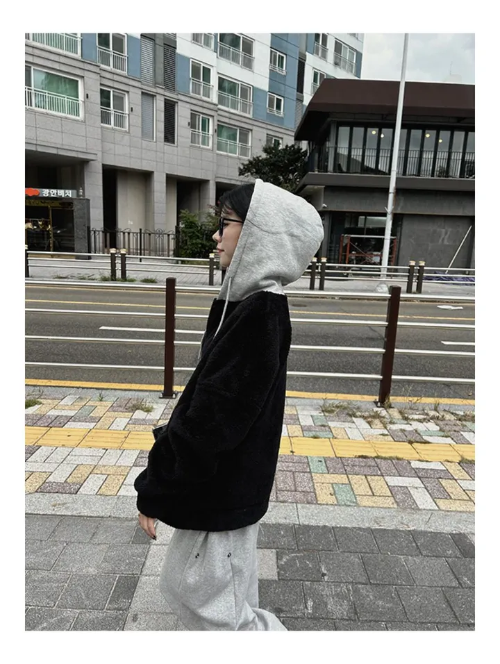 [당일배송][양털/뽀글이]후드 플리스 투웨이 겨울 따뜻한 데일리 점퍼 3color 묶음할인중 상세 이미지 84