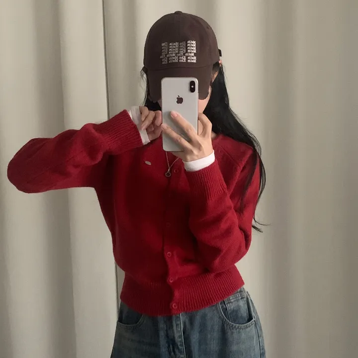 [후기보장🤍/Wool] 에버닌 펜던트 니트 가디건 - 7color 상세 이미지 23