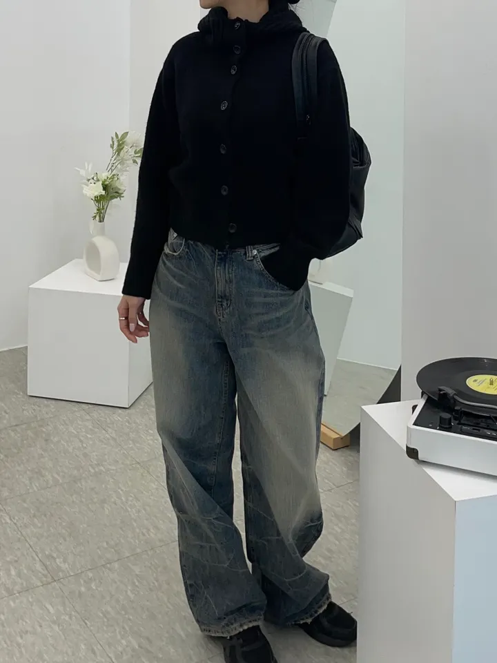 🏆누적3천장🏆[MD PICK!/주문폭주🔥] 데일리 버튼 후드 니트 가디건 상세 이미지 60