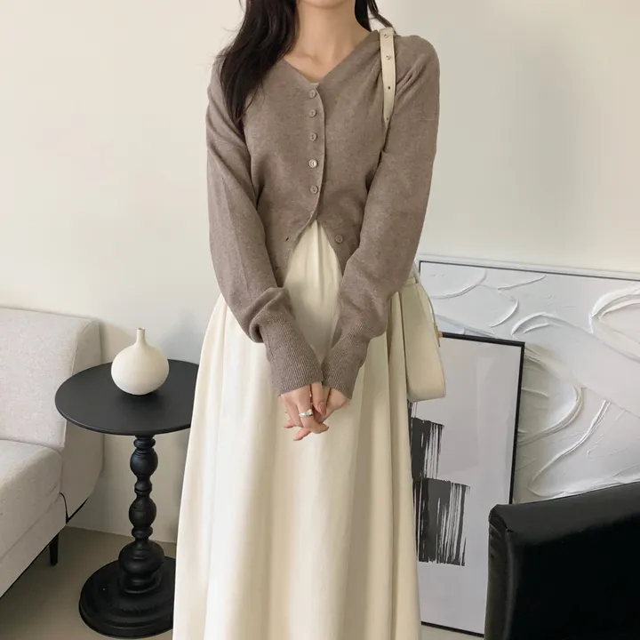 코튼캔디 니트 캐시미어 임산부 가디건 상세 이미지 46