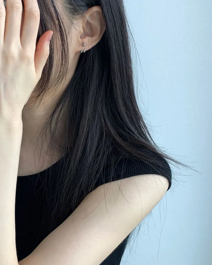 [리뷰검증🔥] 925실버 쥬피터 후크 피어싱 귀걸이 상세 이미지 11