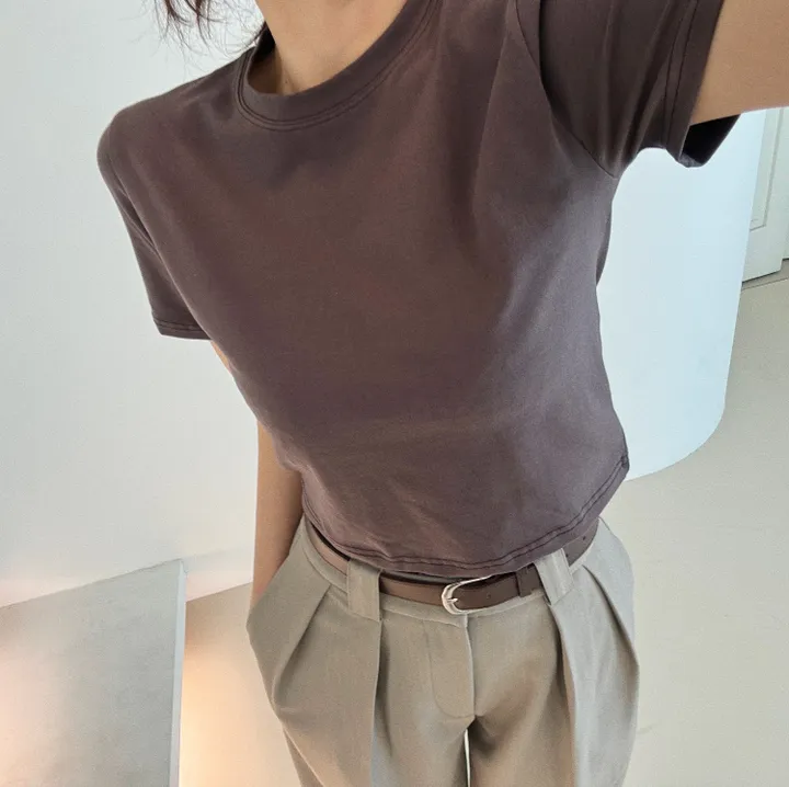 [벨트SET]탄탄 핀턱 와이드 슬랙스 상세 이미지 82