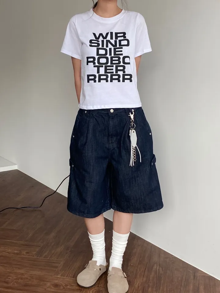[MD PICK❗️/강력추천]비죠 패치 생지 버뮤다 팬츠 ( 2 color ) 상세 이미지 9