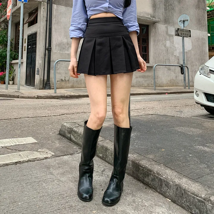 [귀욤아방핏🤎완전강츄] 하이넥 하프 숏 트렌치코트 오버핏 루즈핏 A라인 케이프 바바리 자켓 야상 점퍼 봄 가을 간절기 아우터 데일리룩 2COL 상세 이미지 42
