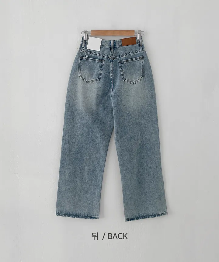 [3단기장/S-2XL/인생데님👖] 로킷 데님 와이드핏 롱 워싱 데님 팬츠 6colors 상세 이미지 39