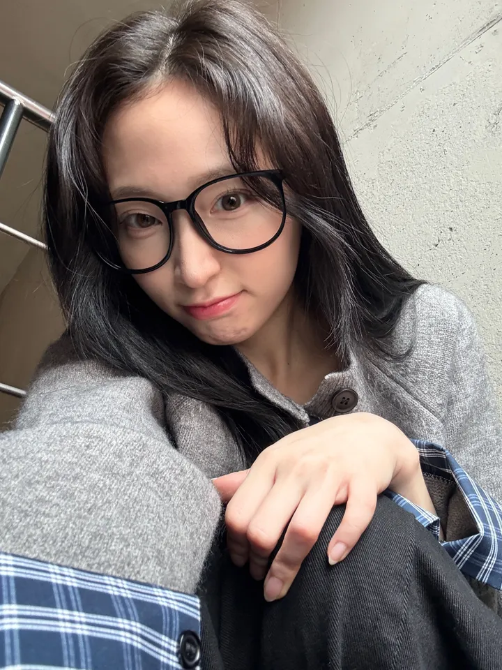 [5color/개강룩] 체크 배색 니트 가디건 상세 이미지 41