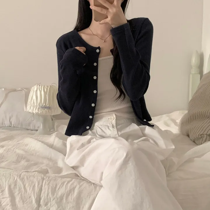 로로 펀칭 가디건 (8color) 상세 이미지 142
