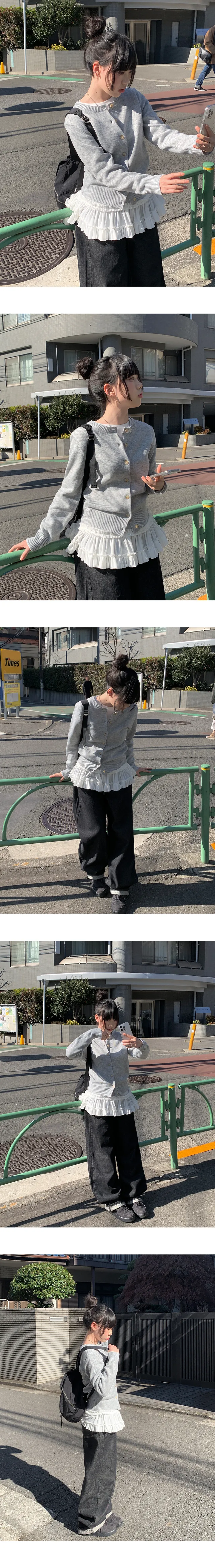 [기획🖤/데일리] 디코 베이직 라운드 가디건 (4color) 상세 이미지 13