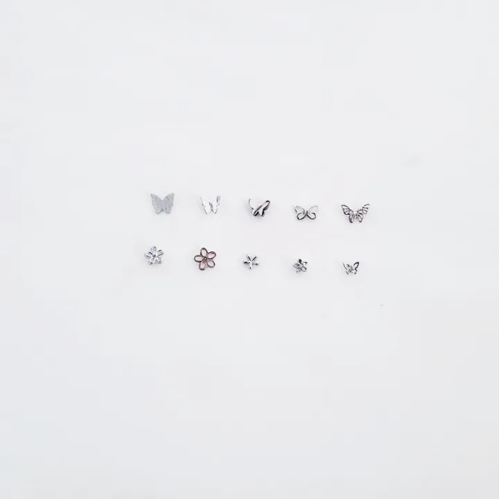 써지컬스틸 나비 꽃 🦋🌼 미니피어싱 써지컬피어싱 데일리피어싱 봄 피어싱 모음 ➰ 두개이상 할인 상세 이미지 3