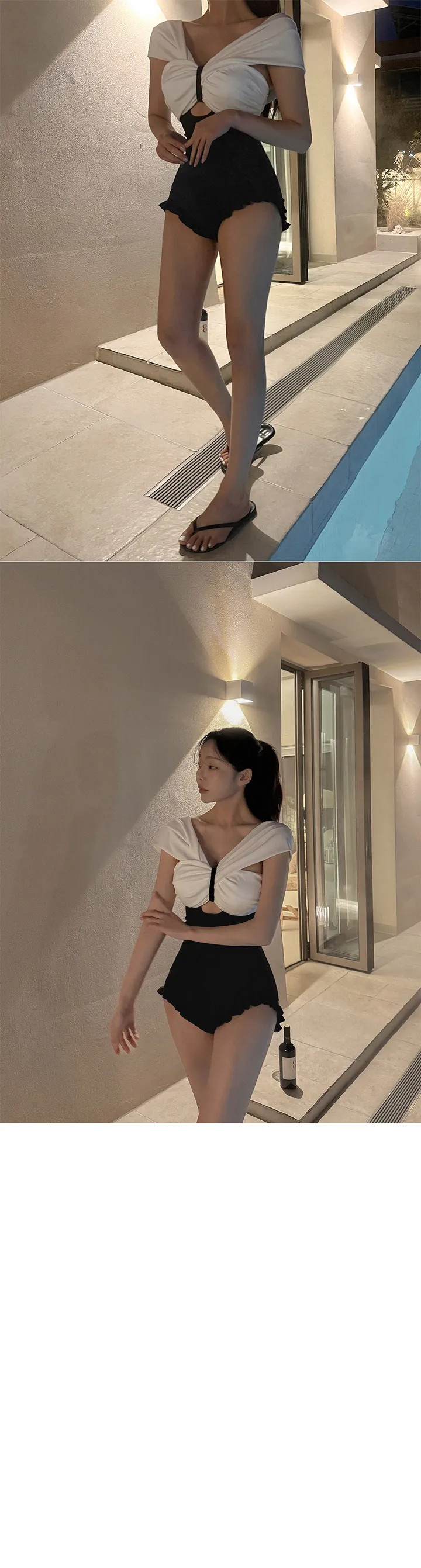 [몸매보정] 트리앙 리본 모노키니 상세 이미지 7