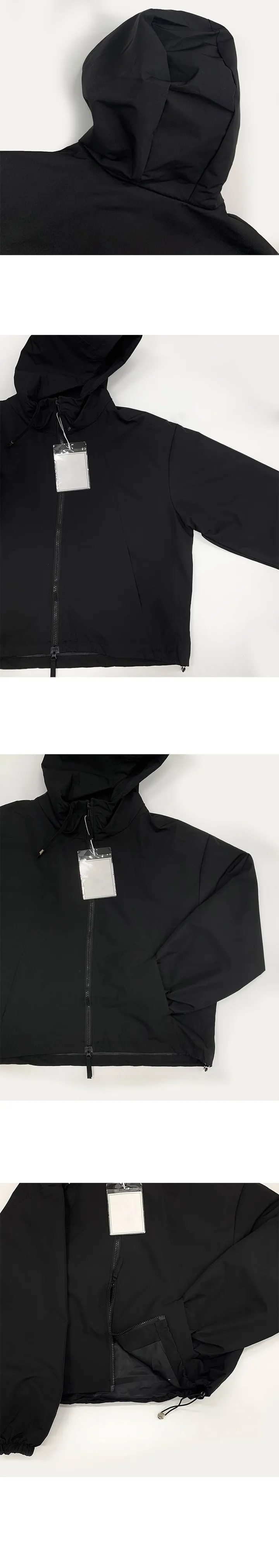 [좋은퀄리티/안감있음] 포멧 투웨이 지퍼 바람막이 아우터 3color 고퀄 사계절 후드아우터 겉옷 하이넥 외투 봄옷 간절기 상세 이미지 8