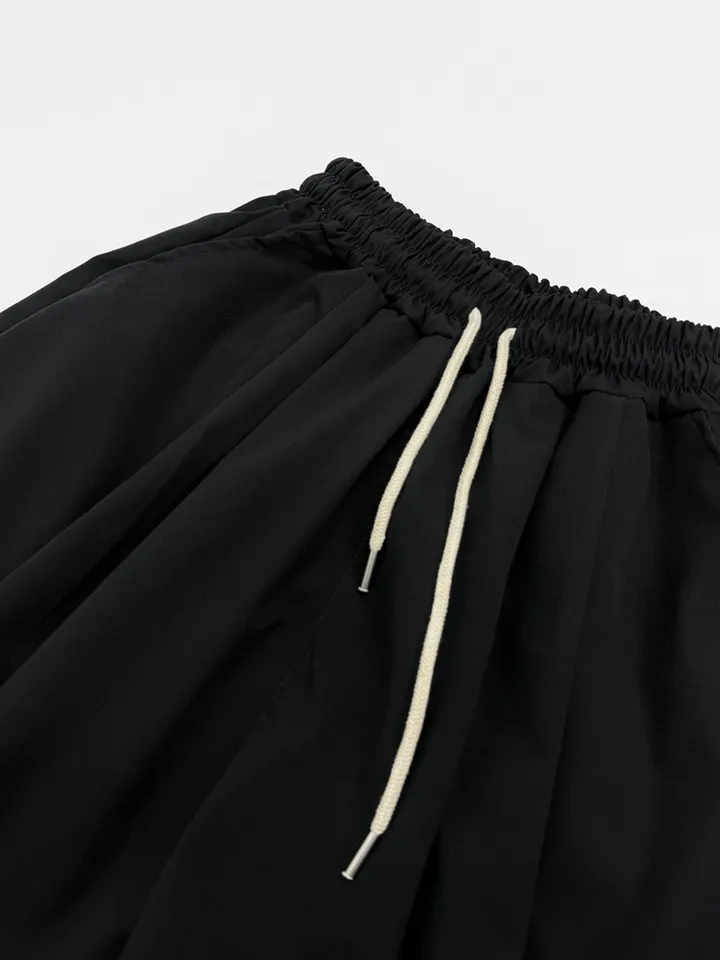 (UNISEX) 머니 나일론 더블 핀턱 스트링 벌룬 PT / 오버핏 와이드 밴딩 트레이닝 벌룬핏 팬츠 바지 와이드팬츠 벌룬팬츠 트레이닝팬츠 나일론팬츠 나일론바지 간절기 봄 여름 상세 이미지 35