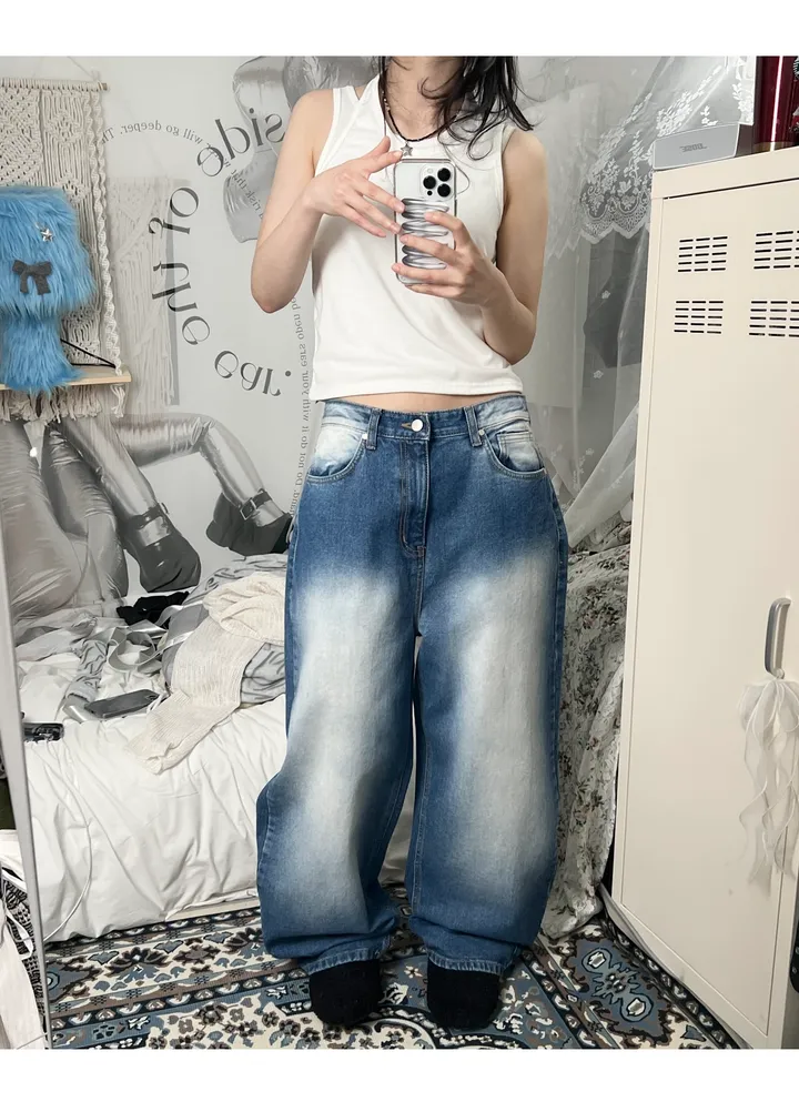 wham sand denim wide pants (2color) 상세 이미지 25