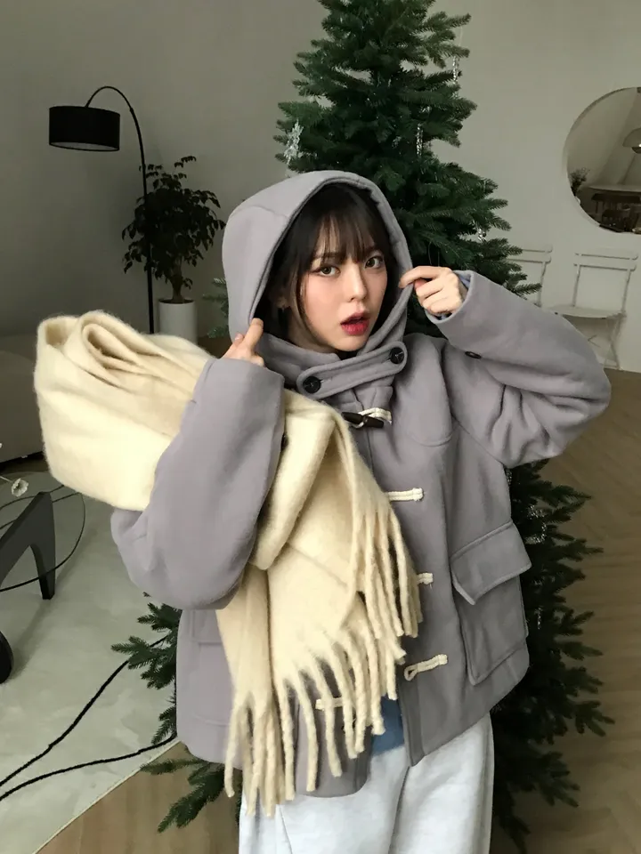 Pleasure duffle short coat 플레저 더플 숏 떡볶이 코트 상세 이미지 18
