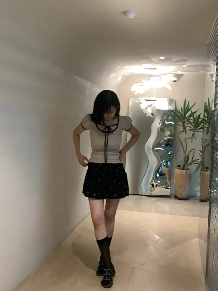 드레스 모델 착용 이미지-S1L33