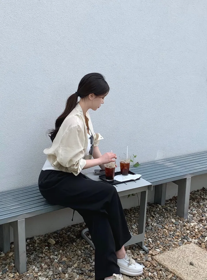 📌(넉넉핏)이거하나로 여름아우터 끝!! 고퀄리티 린넨/텐셀원단제작🤍 코디하기 쉬운 여름 자켓, 출근룩,데이트룩,데일리룩 만능코디템 📌[노마드린넨자켓] 상세 이미지 5