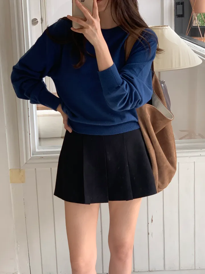 스웨이드 빅 에코 숄더백 (3color) 상세 이미지 10