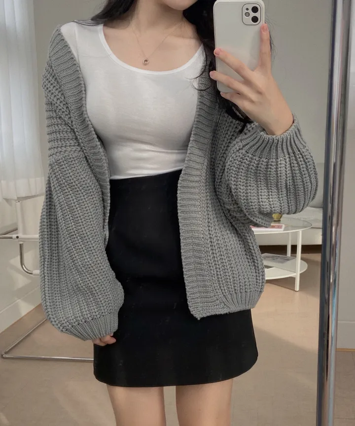 🎉6만장돌파[긴팔Ver.] 찰랑-부들 크롭 유넥 티셔츠 상세 이미지 16