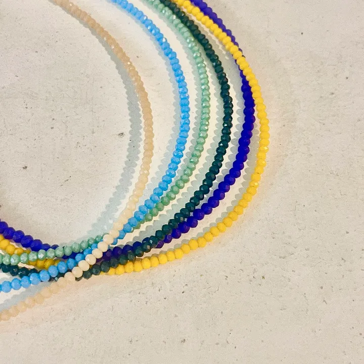 *made* 사계절 만능 레이어드 론델 비즈 목걸이 (2size 13color) 상세 이미지 62