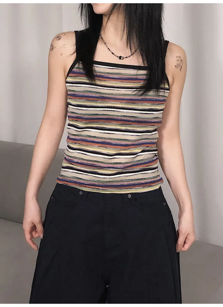 [써지컬] 포인트 빈티지 레이어드 원석 목걸이 상세 이미지 4