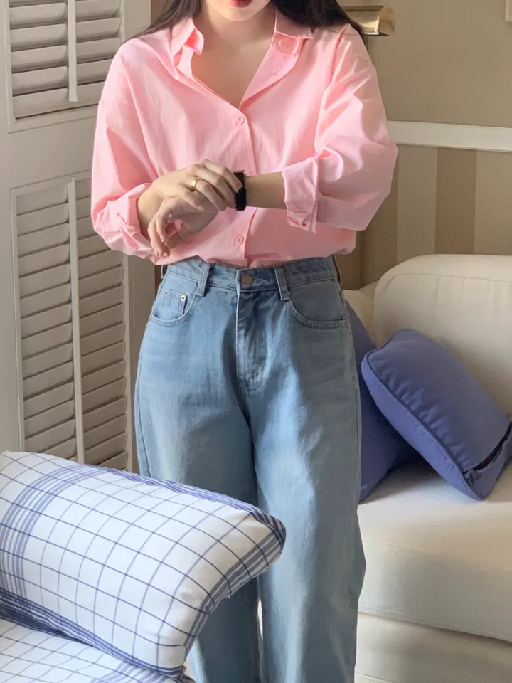 [주문폭주/당일출고] 루즈핏 파스텔 코튼 셔츠 남방 5col 봄셔츠 여름셔츠 가을셔츠 상세 이미지 28