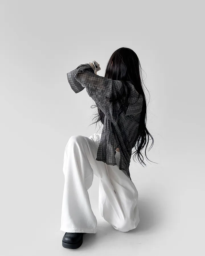 [여름.ver] 다이너마이트 쿨 텐셀 볼륨 와이드 스트링 조거 밴딩 트레이닝 롱팬츠 긴바지 상세 이미지 52