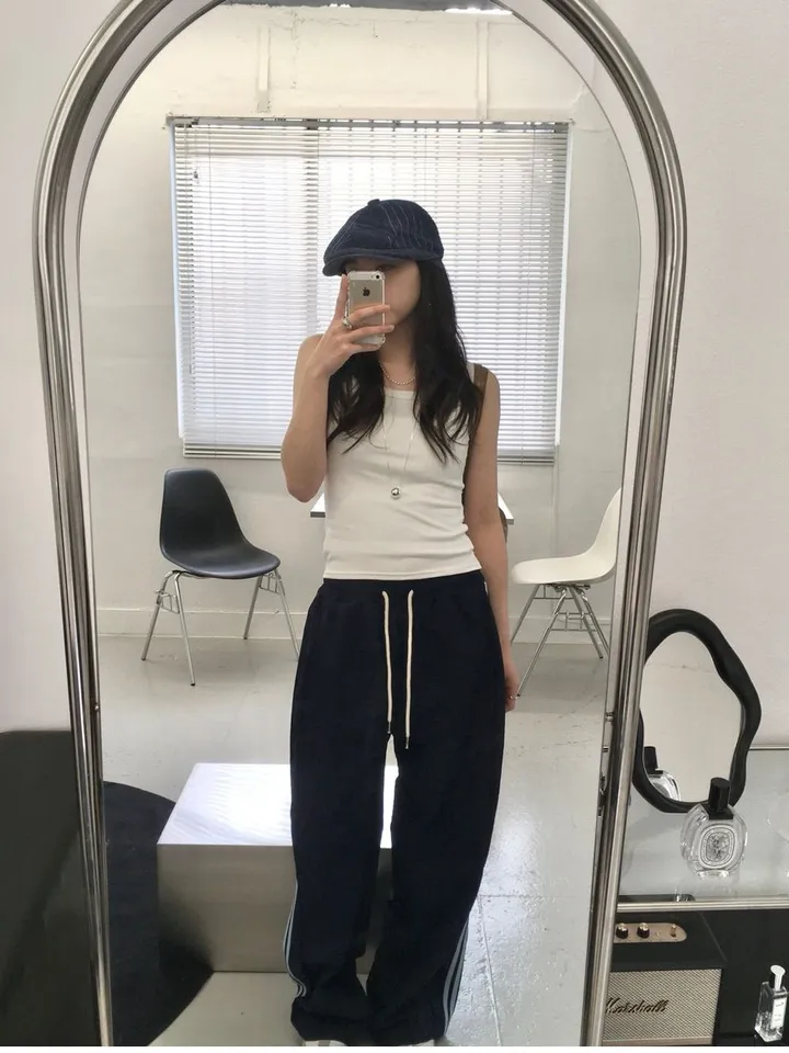 라인 밴딩 트랙팬츠 상세 이미지 13