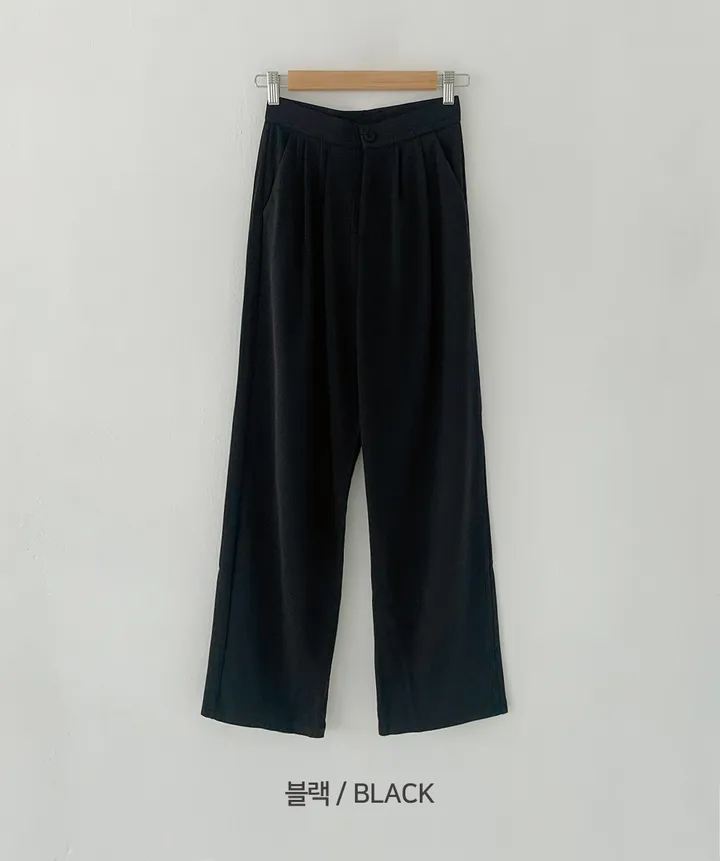 [3가지기장/-2XL/히든밴딩] 리스 핀턱 와이드핏 롱 밴딩 슬랙스 1color 상세 이미지 22