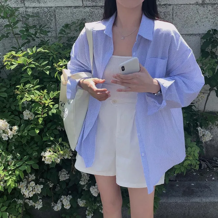 [화이트 비침X/🤍1천장돌파]츄리닝보다 편한, 비죠 원버튼 코튼 숏팬츠 상세 이미지 34