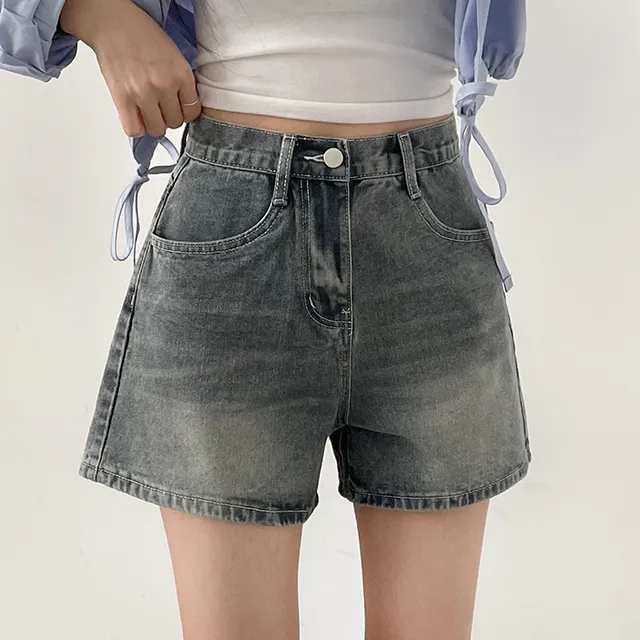 [컬러추가!/~2XL까지/made] 핏극찬, 시그니처 빈티지 데님숏팬츠 청반바지 4color 상세 이미지 22