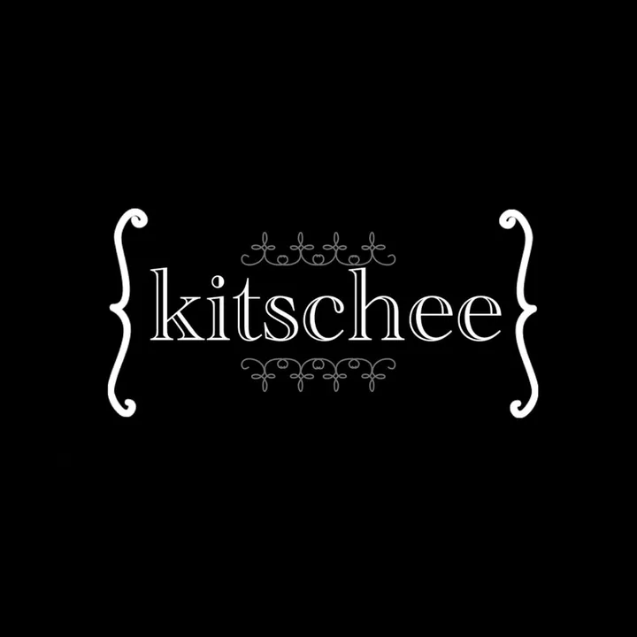 [Black Lines]] 이니셜/원석/기타피크 세트 블랙 라인 왁스 목걸이 펑크 십자가 엔틱 상세 이미지 1
