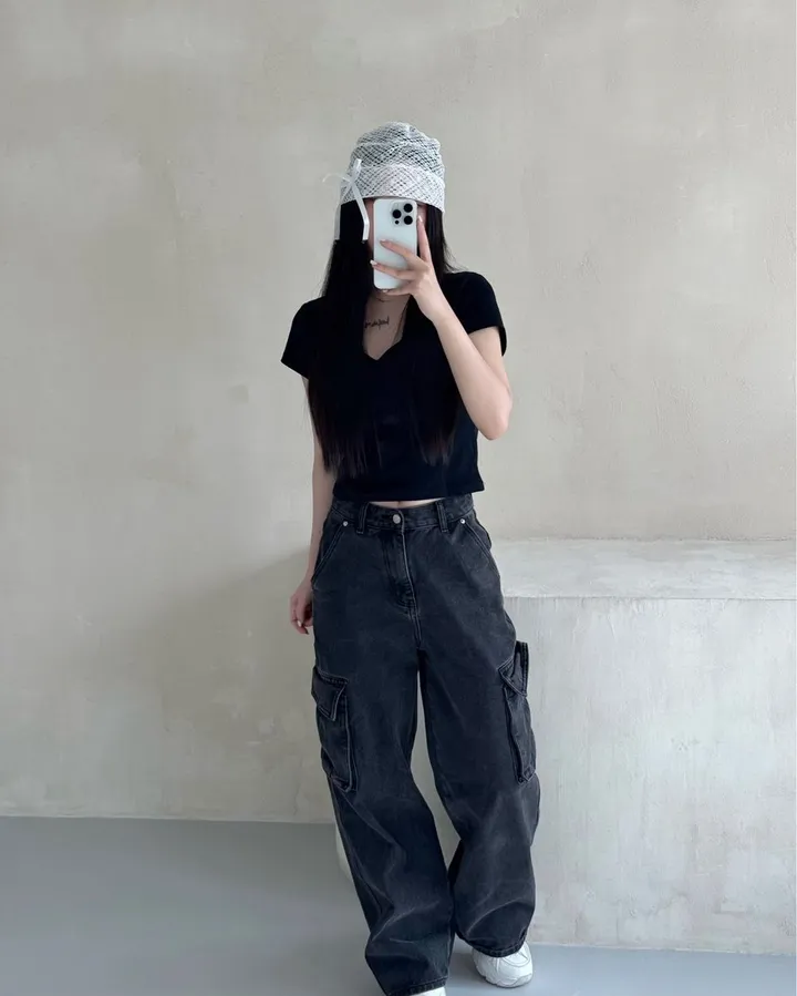 [당일✨강력추천✨] 리본 시스루 비니 2color 상세 이미지 15