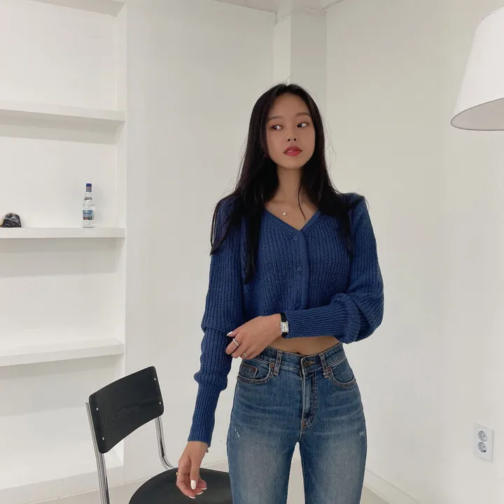 [best가디건✨]루나 하찌 크롭 브이넥 가디건 상세 이미지 51