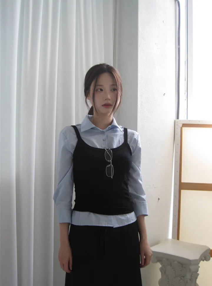 바지 모델 착용 이미지-S1L41