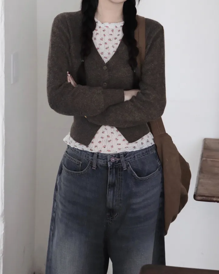 [봄신상/5col] mango v-neck knit cd 상세 이미지 7