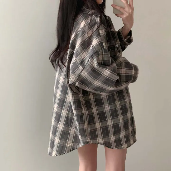 [✨8천장돌파!✨/컬러추가!]여리앤아방 체크남방 코튼 셔츠 -4color 상세 이미지 35