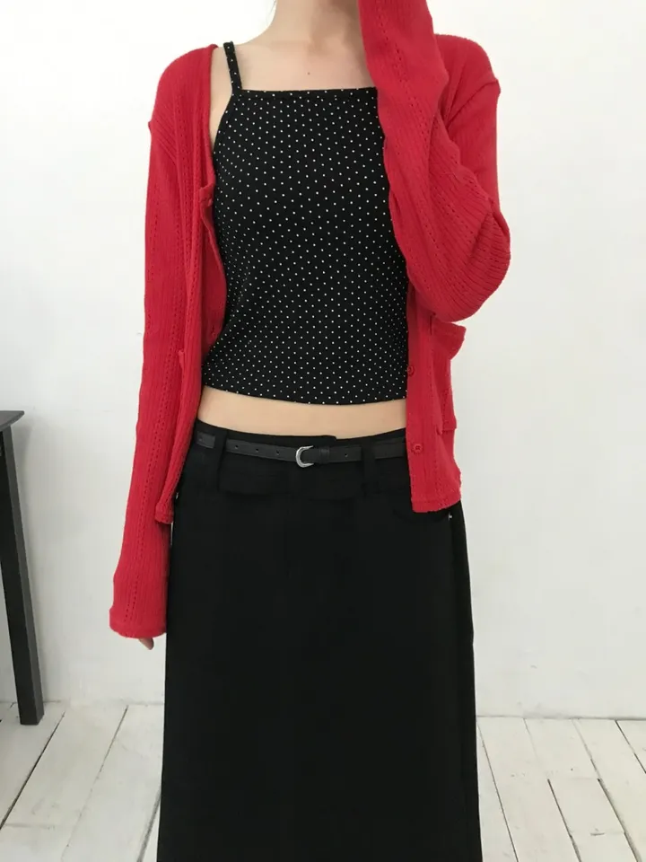 모에 펀칭 가디건(3color) 상세 이미지 27