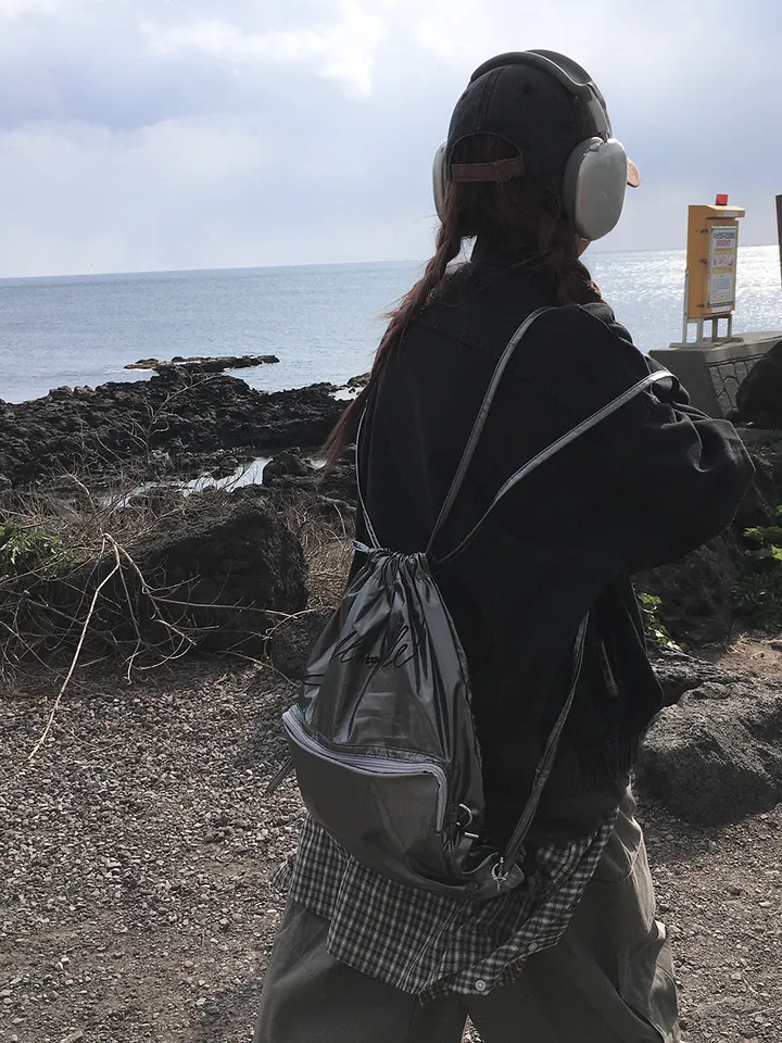 멤버 레터링 배색 볼캡 상세 이미지 2