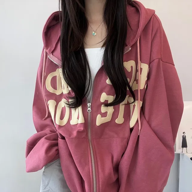 [기모ver.추가/특가할인중] 교복템강추 보호본능핏~  데일리 캐주얼 투웨이 발포 레터링 후드집업 상세 이미지 15