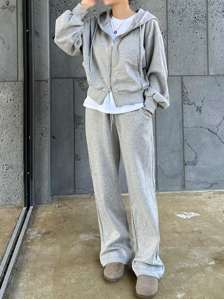 크롭&오버/세트가능 커플 크롭 레더 자켓 후드 집업 가죽 자켓 겨울 봄 가을 커플룩 커플 시밀러룩 꾸안꾸 트레이닝 세트 남자 코디 오버핏 남녀공용 데이트 빅사이즈 상세 이미지 15