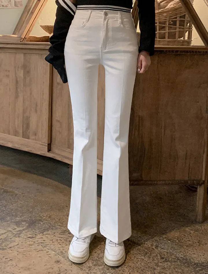 단독) 볼링레직기밴딩부츠컷 pants 💗2ver.숏/롱 (xs사이즈,숏기장 추가!) 상세 이미지 94