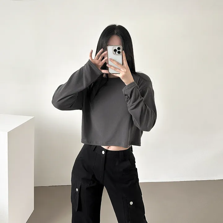 [당출🚀숏/롱ver] 절개라인 카고 롱 일자핏 와이드 면팬츠 4color 상세 이미지 62