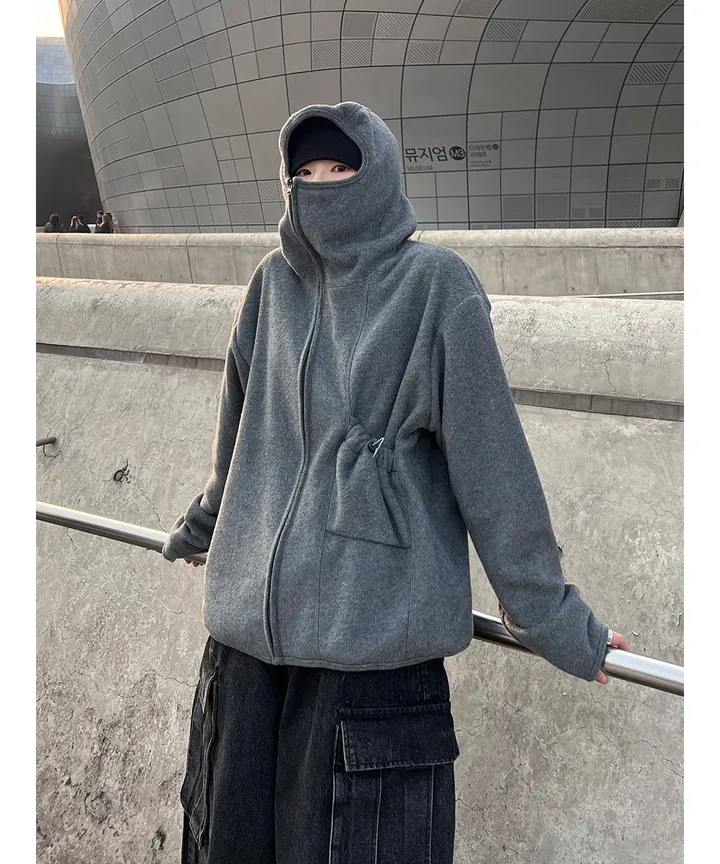 [ Unisex ] 오웬 바라클라바 후리스 집업 3C 상세 이미지 3