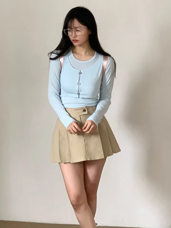 드레스 모델 착용 이미지-S1L43