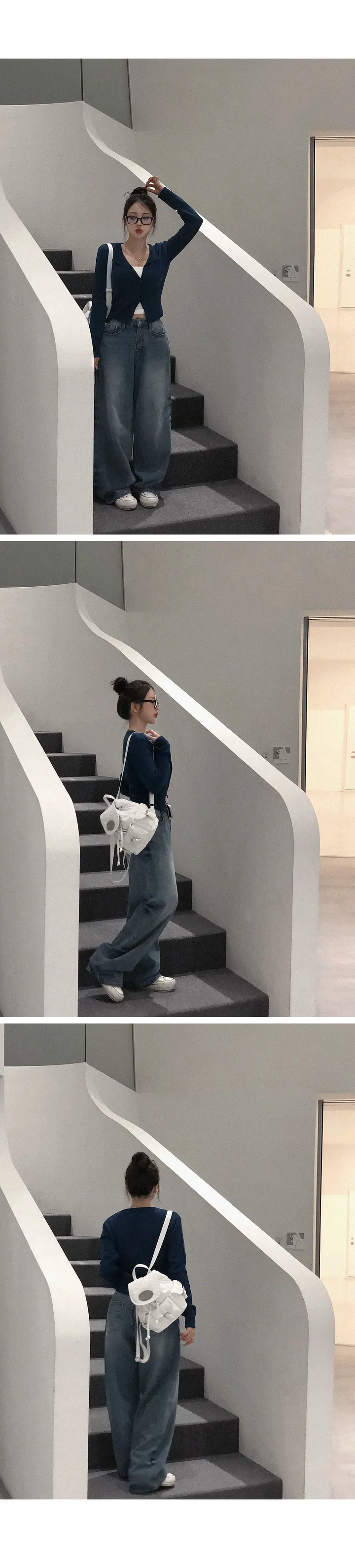[기본템정석/색감예술🖤] 이브닝 라운드 여리핏 슬림핏 가디건 간절기가디건 봄가디건 가을가디건 가을아우터 가을옷 가을신상 상세 이미지 8