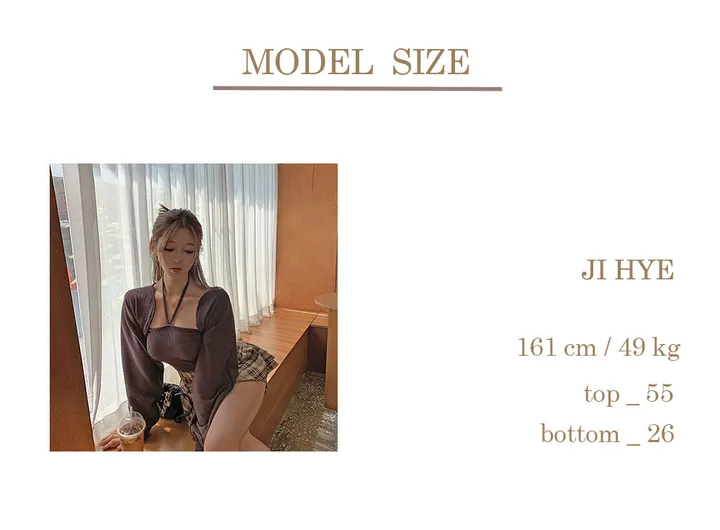 퍼티 썸머 시스루 레이스 크롭 볼레로 가디건 상세 이미지 32
