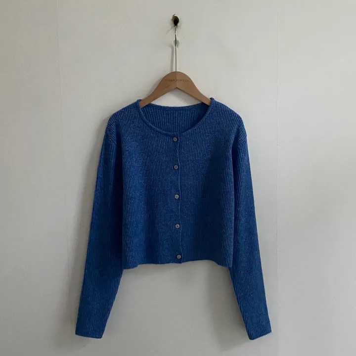 [만족도100%/캐시울🤍] 뮤어 데일리 라운드넥 니트 가디건 - 5color 상세 이미지 50